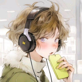 a boy with blue eyes (though vince's are brown), and shaggy hair thats a mix of blonde and brown